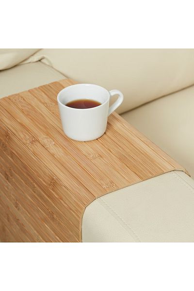 Vera Bambu High Quality Seat Edge Tray |   Side Table |   Armchair Table