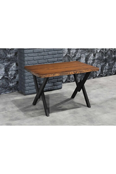 HFAY Doğal Kütük Wakko Ayaklı Mutfak Masası