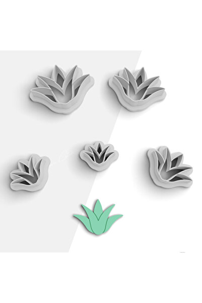 flament aşk Garden Plant Polymer Clay Mold, Earring Mold, Jewelry Mold, Cake ...