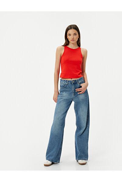 Koton Crew Neck Athlete Slim Fit