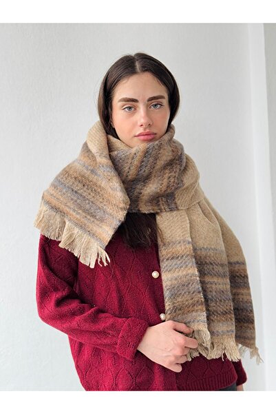 Retrobird Φουλάρι Unisex Κρέμα Σάλι