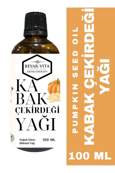 BEYARVİTA Pumpkin Seed Oil 100 Ml, (Pumpkin Seed Oil)