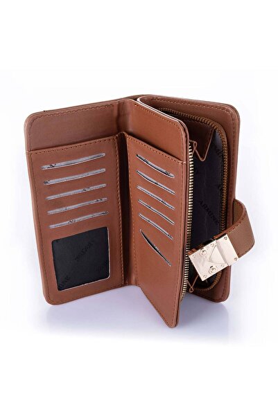 Armine Kadın Taba-Pia Klipsli Cüzdan