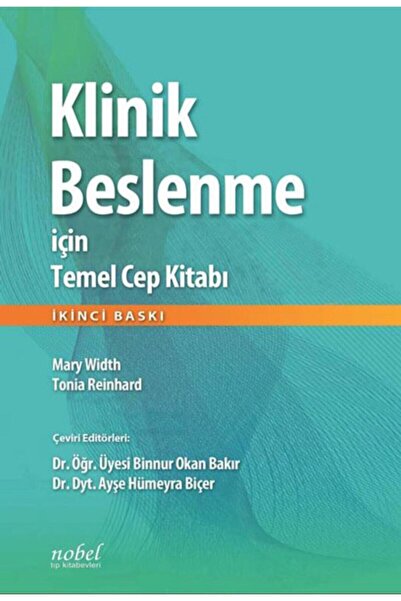 Nobel Tıp Kitabevi Klinik Beslenme Için Temel Cep Kitabı