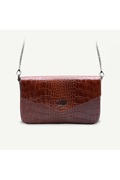 Uderra Leather Uderra Women's Genuine Leather Dark Tan Shoulder Bag - S1Kz0315
