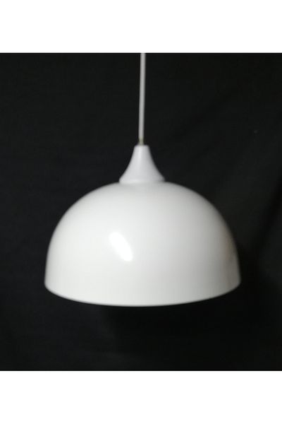 TEKAY AYDINLATMA White Metal Chandelier Diameter 28 cm