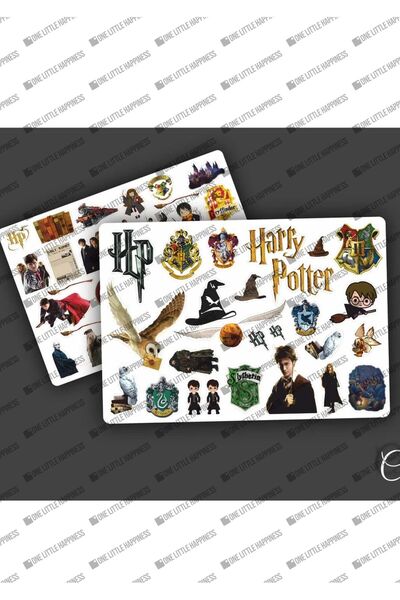 One Little Happiness Autocolant Harry Potter 2 pagini între 2-5 cm 54 autocol...