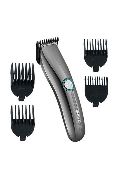 İMPEX Rechargeable Hair Trimmer Black 18cm