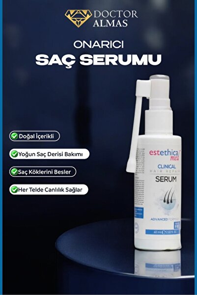 EstethicaMed 60 ml Repairing Hair Serum - Intensive Hair Care, for Women and Men