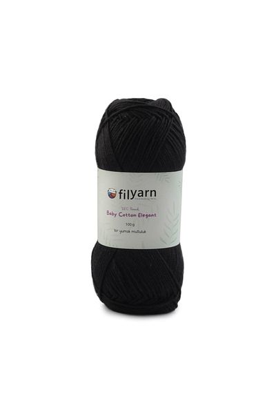 Filyarn 100 γραμμάρια Oeko-tex Certified Cotton Yarn για μωρό και γιλέκο - Σχέδιο πλεξίματος χειρός