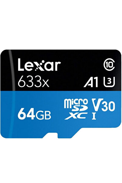 Lexar 64Gb 5 Pack 633X 100Mb/S Microsdxc Memory Card