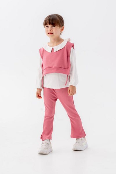 HAUSEkids 6-9 Years Old Zarala Suite Girl's 3-Piece Set - Dried Rose