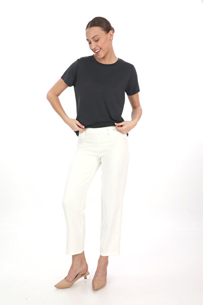 penyebizden Viscose Flowing T-Shirt-Smoked