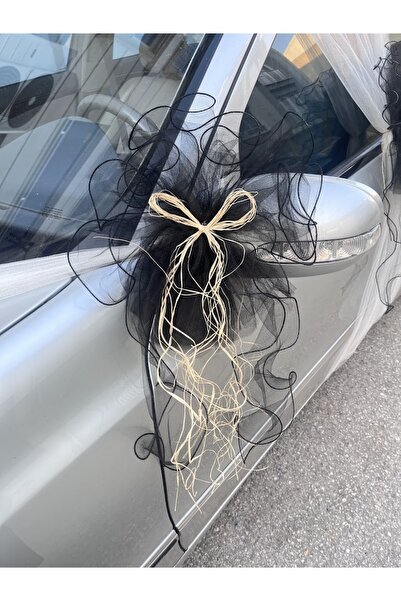 ecrin tuhafiye hobi Pratik Düğün Arabası Süsleme Seti - Gelin Arabası Süsü - Konvoy Süsü