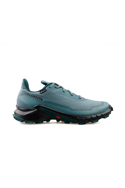 Salomon Alphacross 5 Blue Gore-Tex Waterproof Running and Trekking Outdoor Shoes