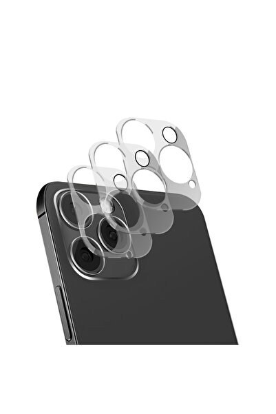 bufalo Iphone 11 Pro Max Kamera Lens Koruyucu 3d Cam Şeffaf Tam Kaplama