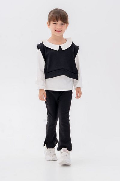 HAUSEkids 6-9 Years Old Zarala Suite Girl's 3-Piece Set - Black