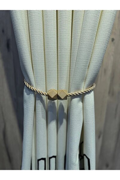 safestore 2Pcs Square Model Magnetic Curtain Clips - Interior Decoration Buckle Curtain Holder Accessory