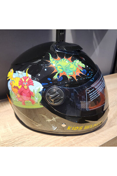 Free-M KİDS HELMET SY118 KAPALI SİYAH ÇOCUK KASK
