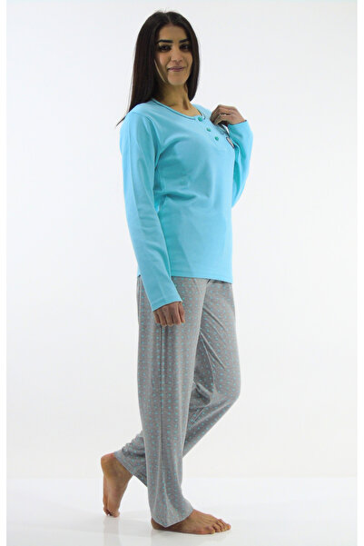 mefa Вишитий інтерлок піжамний комплект