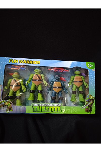 ToySouL Ninja kaplumbağa 4lü