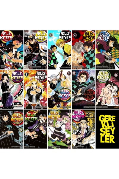 Gerekli Şeyler Yayıncılık İblis Keser 1-2-3-4-5-6-8-9-10-11-12-13-14-15 Manga...