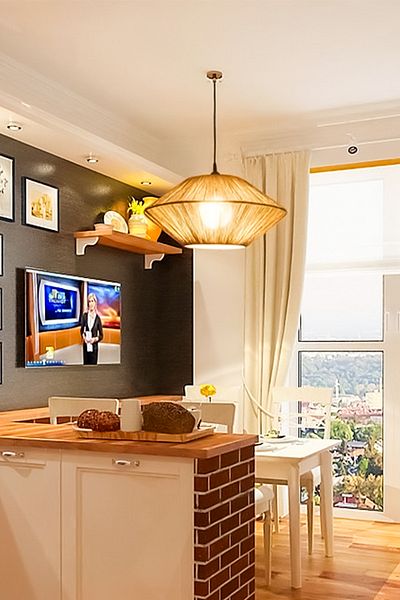 NYLife Bohemian Rustic Modern Design Wicker Chandelier