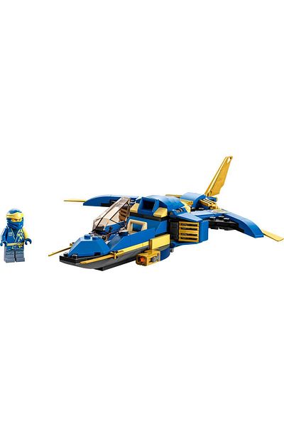 LEGO ® NINJAGO® Jay's Lightning Jet EVO 71784 - Toy Building Set for Ages 7 and Up (146 Pieces)