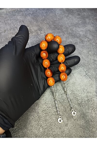 Mos Tespih Zaza Shake High End Powder Amber Prayer Beads