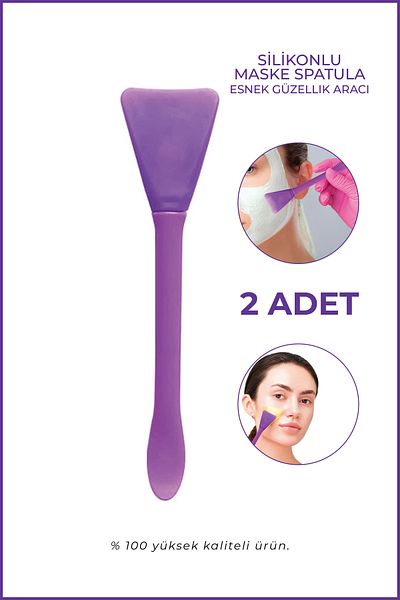 GXMPRO Silicone Mask Applying Spatula 2 Pieces Face Mask Applying Apparatus