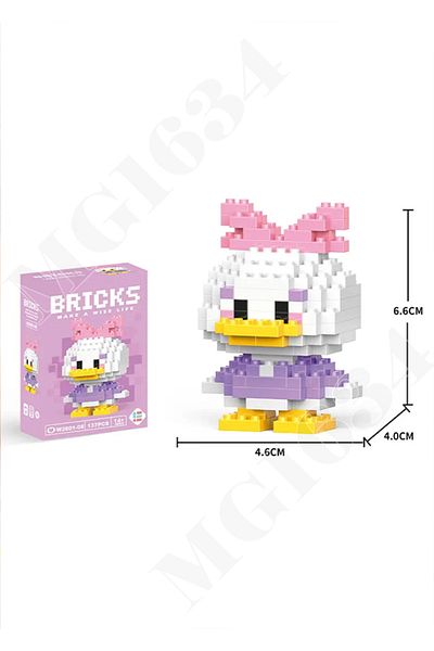 Bricks Daisy Duck 3D Jigsaw Puzzle