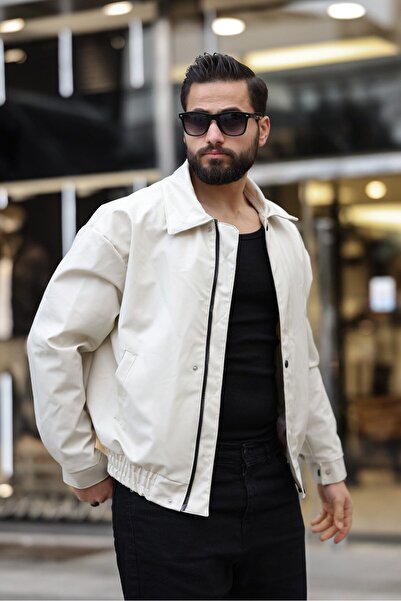 BASEL.CO Men's New Season Oversize Leather Jacket