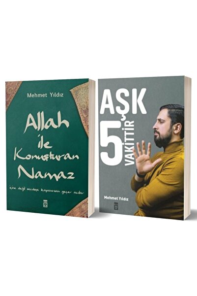 Timaş Yayınları Allah Ile Konuşturan Namaz - Aşk 5 Vakittir 2 Kitap Set