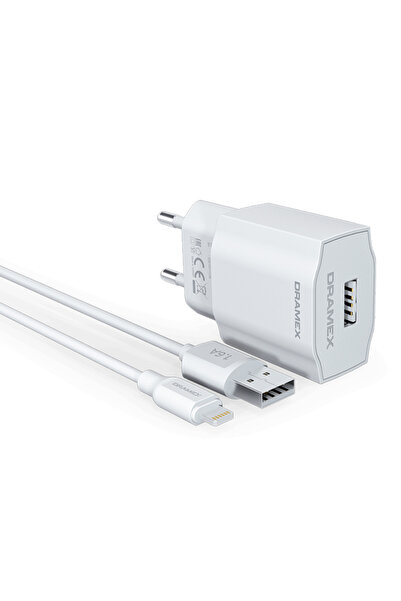 Dramex D16l Şarj Aleti Lightning Kablolu Set 1.6a
