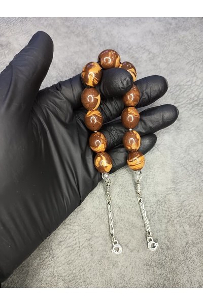 Mos Tespih Zaza Shake مسبحة صلاة كهرمانية مسحوقية راقية