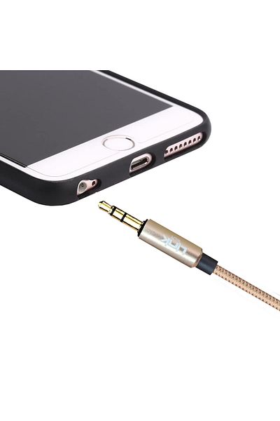 Linktech كابل نقل الصوت A580 مقاس 3.5 مم - جديلة بطول 2 متر