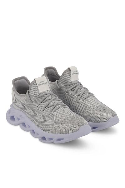 Slazenger Aachen Men's Sneaker Shoes Gray / White Sa14Re124-210