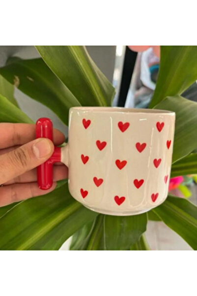 Tanem Tasarım Heart - t Handle Mug