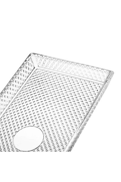 Dania Rectangular glass serving dish