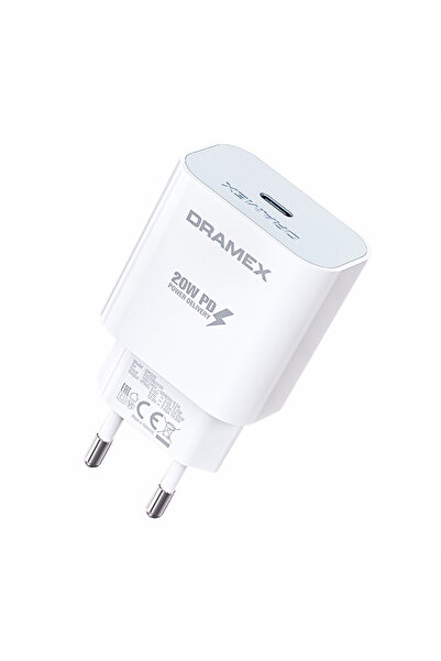 Dramex Dpd20b Valence 20w Pd Type-c Çıkışlı Hızlı Şarj Adaptörü