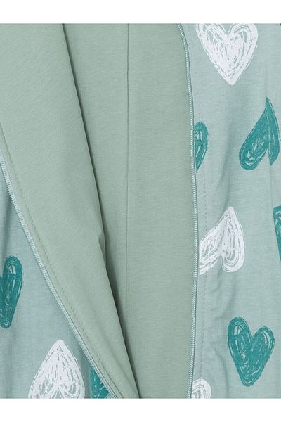 LC Waikiki Crew Neck Long Sleeve Printed Baby Girl Jumpsuit