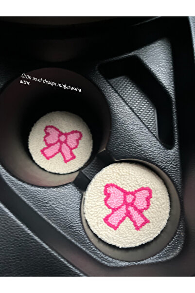 AKBAŞ DESİGN ثقب التطريز 2 قطعة القوس سيارة كوستر / كوستر السيارة