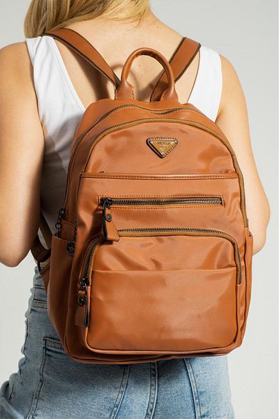 Baginn Satin Fabric Women's Backpack 35*25 cm Rain Repellent Fabric Mega Bag Suitable for Daily Use