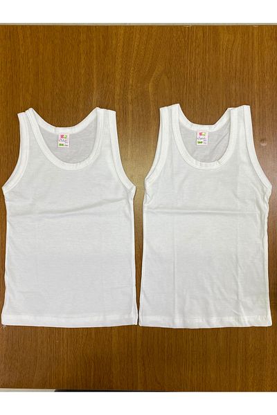 skycott 2-Piece 100% Cotton Thick-Strap Male Child Undershirt
