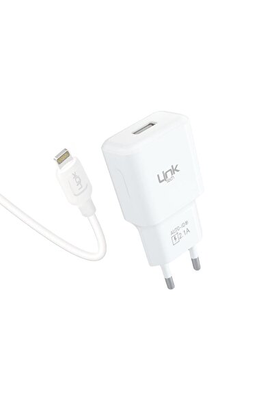 Linktech T442e Link Strong Eco Şarj Aleti Ve Lightning Kablo Set 2.1a