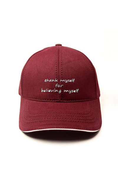 T-FUNNY Thank Myself for Believing Myself Cap