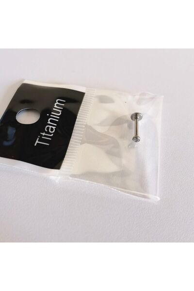 Bylin %100 G23 Titanyum Piercing -taş Çapı 2,5mm- 1 Adet