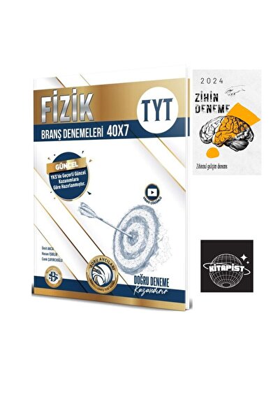 Karma Kitaplar BİLGİSARMAL TYT FİZİK 40X7 DENEME-ZİHİNDENEME-İS67