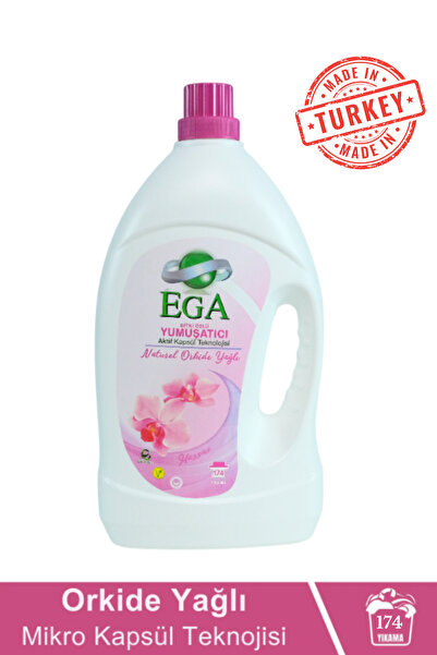 Ega Kimya Aktif Kapsül Teknolojili Orkide Çamaşır Yumuşatıcısı 4100 ml 172 Yı...