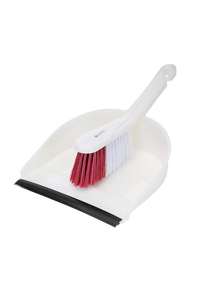 ROYALFORD Dust Pan with Cleaning Brush Royalford RF2368-DPW/B